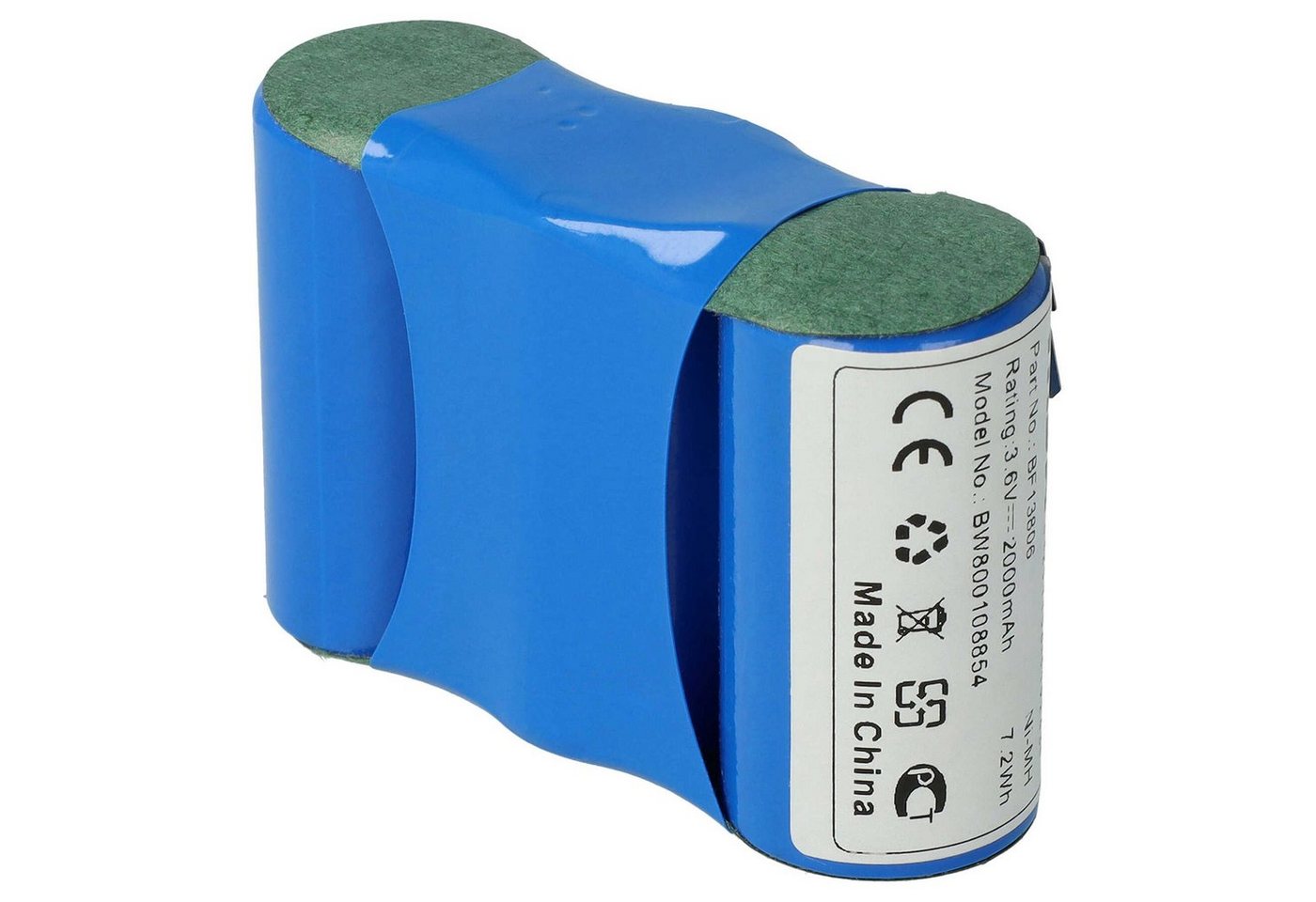 vhbw passend für Wolf Rasenschere BS45 Gartenschere (2000 mAh, 3,6 V, NiMH) Akku NiMH 2000 mAh von vhbw
