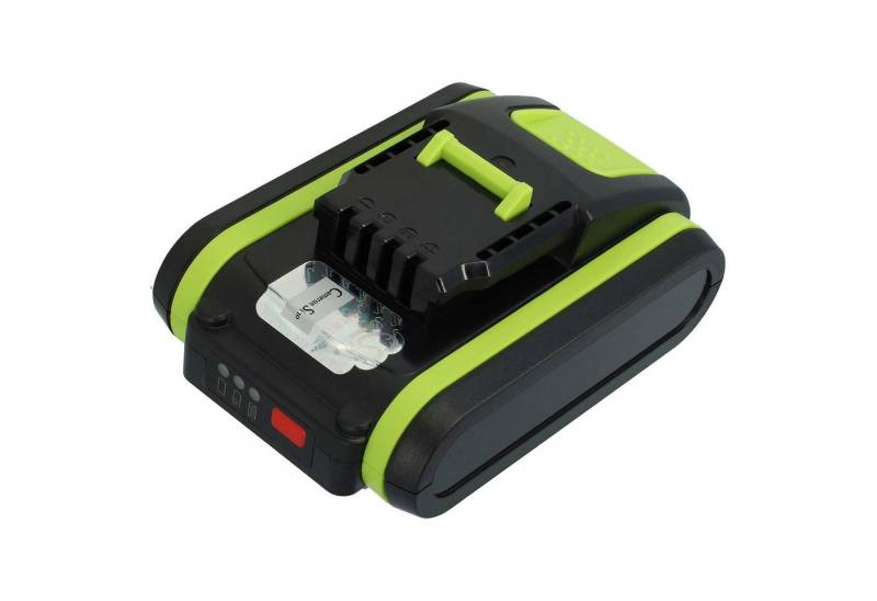 vhbw passend für Worx WR155E, WR130E, WR142E Akkuschrauber (2 Ah, 20 V, Akku Li-Ion 2000 mAh von vhbw