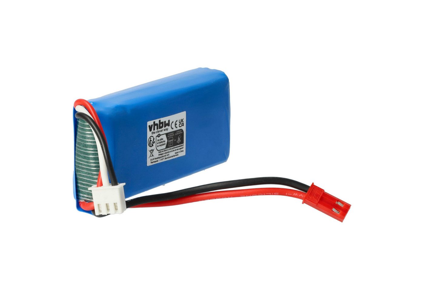 vhbw passend für YiZhan / JJRC X6 Tarantula, H16 Modellbau Drohne (1200 Drohnen-Akku Li-Ion 1200 mAh von vhbw