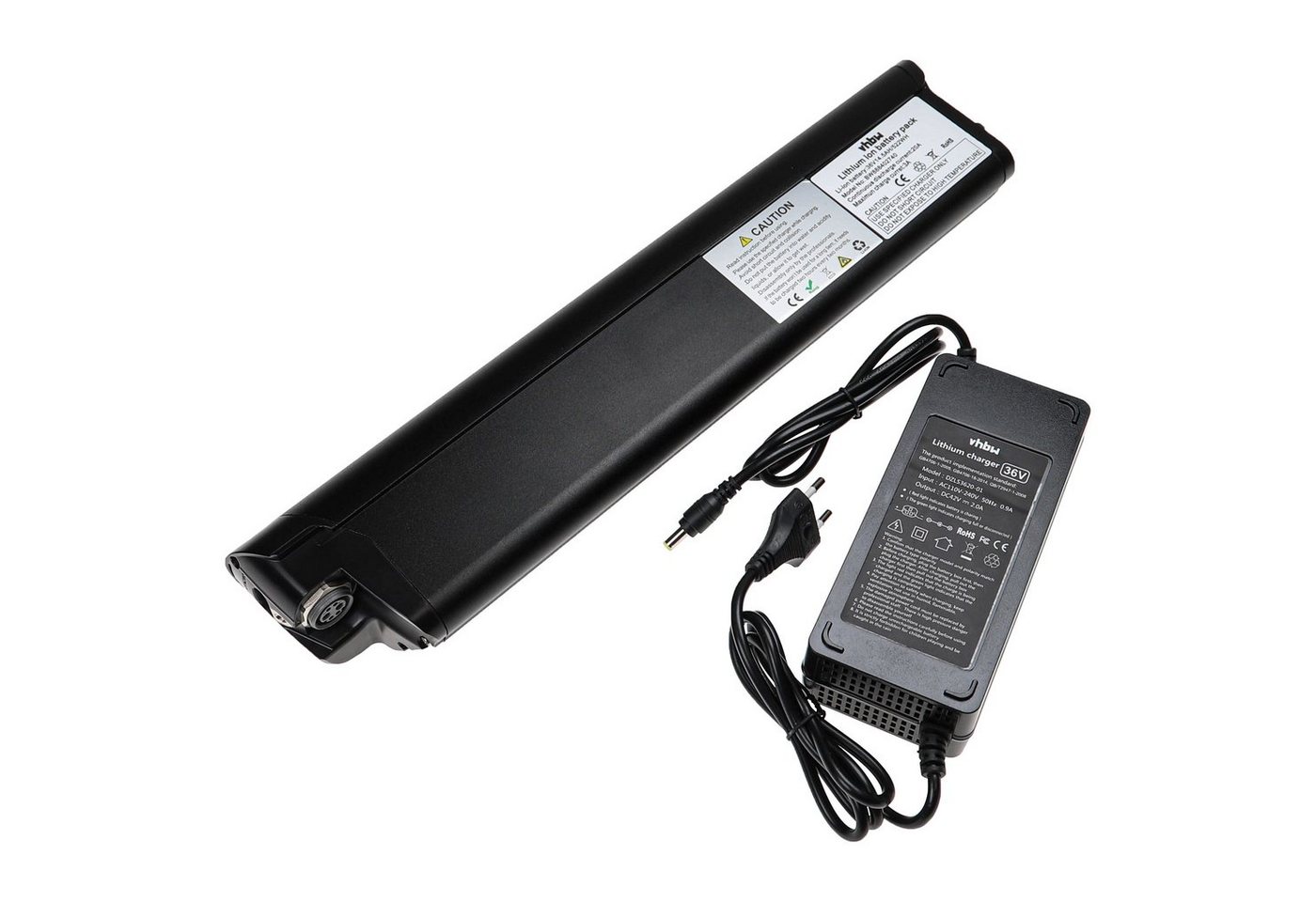 vhbw passend für Zündapp Z810 Fahrrad / E-Bike (14,5 Ah, 36 V, Li-Ion) E-Bike Akku Li-Ion 14500 mAh von vhbw
