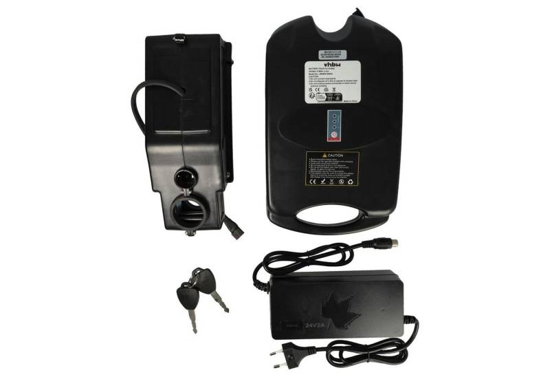 vhbw passend für diversen E-Bikes (Lidl) mit 24V-Frosch-Akku Fahrrad (9 Ah, E-Bike Akku Li-Ion 9000 mAh von vhbw
