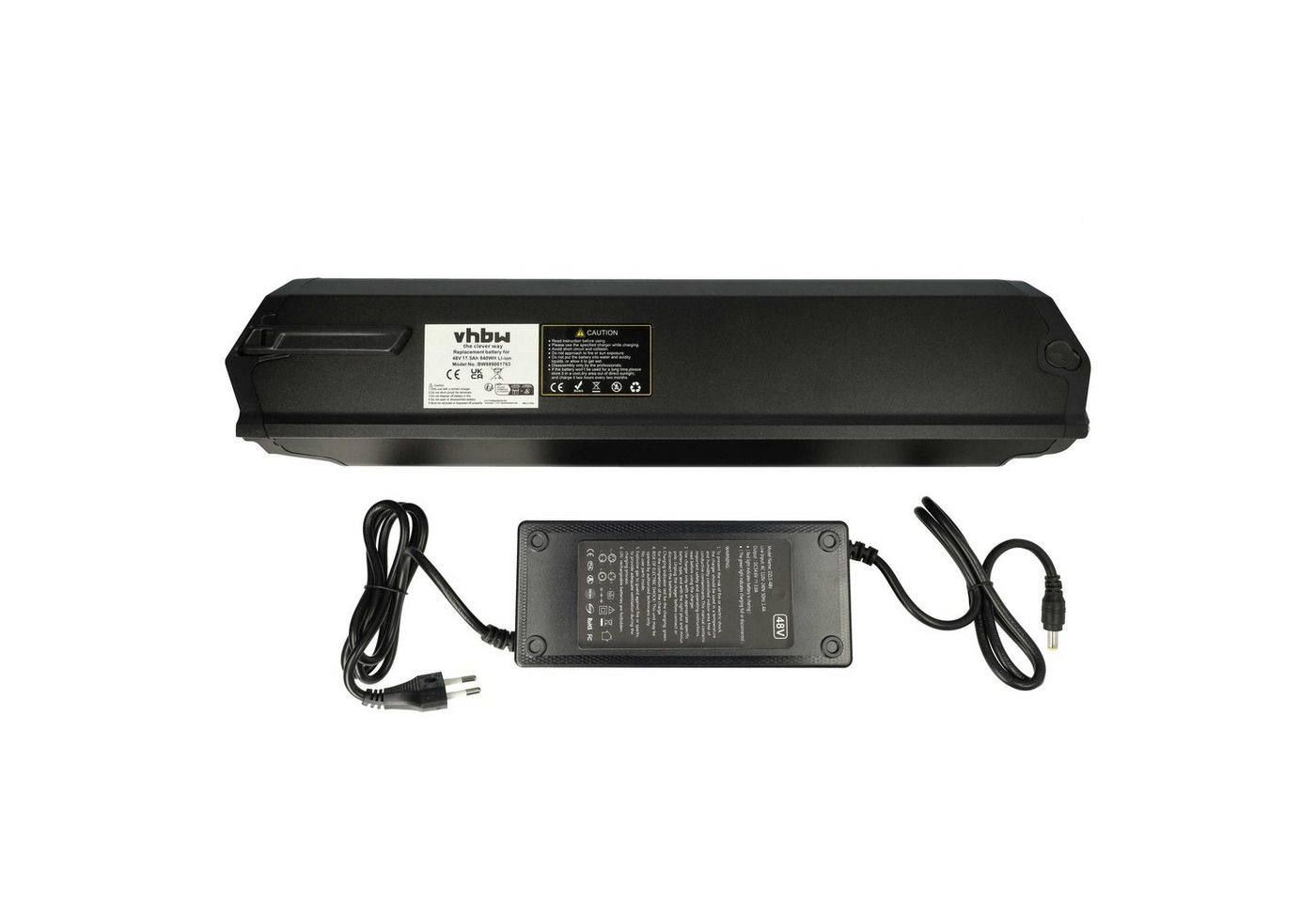vhbw passend für e-JOE KODA Sports Class Commuter E-Bike (17,5 Ah, 48 V, E-Bike Akku Li-Ion 17500 mAh von vhbw