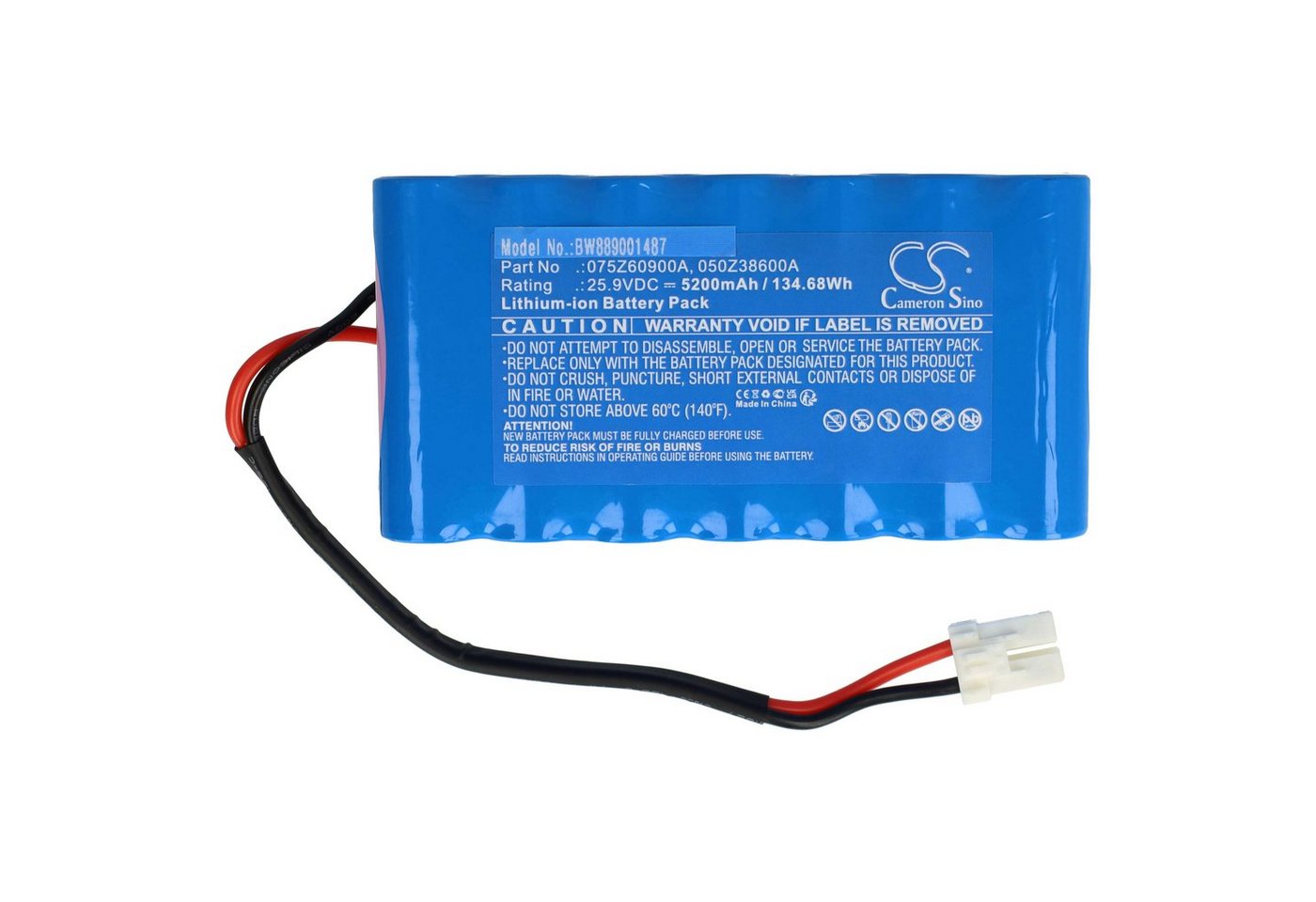 vhbw passend für Ambrogio Twenty 29 Deluxe, Quad, 29 Elite, Deluxe, 25 Akku Li-Ion 5200 mAh von vhbw