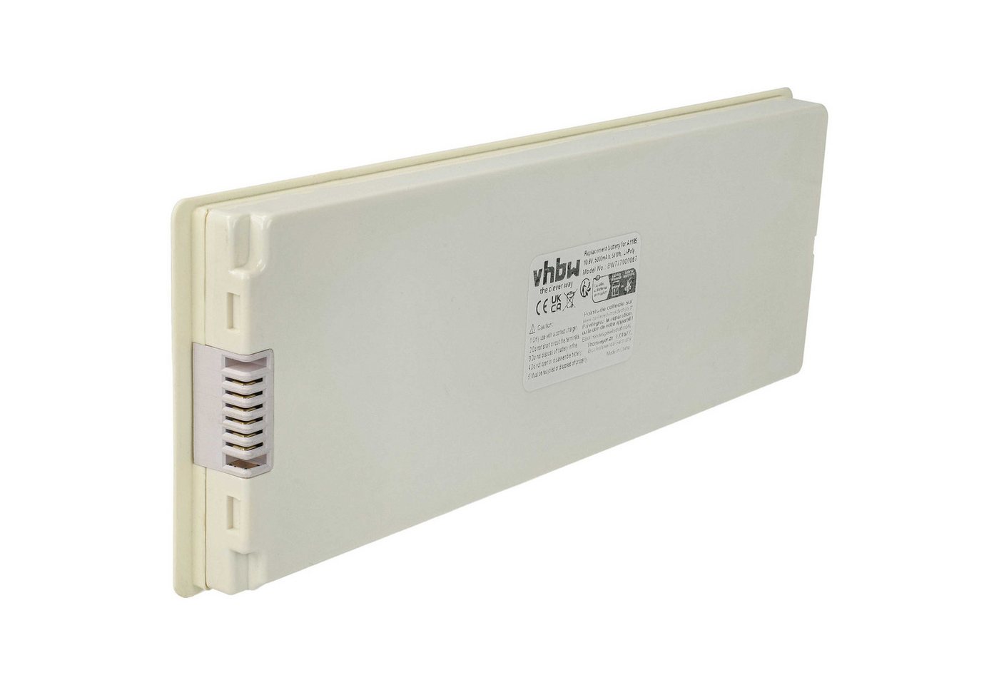 vhbw passend für Apple MacBook 13" MA700CH/A, 13" MA700B/A, 13" MA700/A, Laptop-Akku Li-Polymer 5000 mAh von vhbw