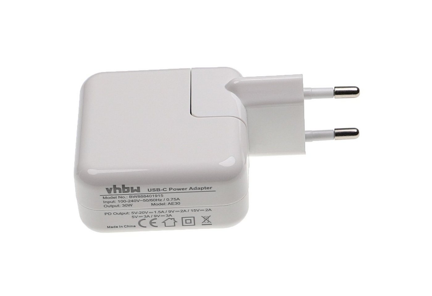 vhbw passend für Apple iPad Pro 11, 12.9" 2020, 12.9" 2018 Computer / USB-Adapter" von vhbw