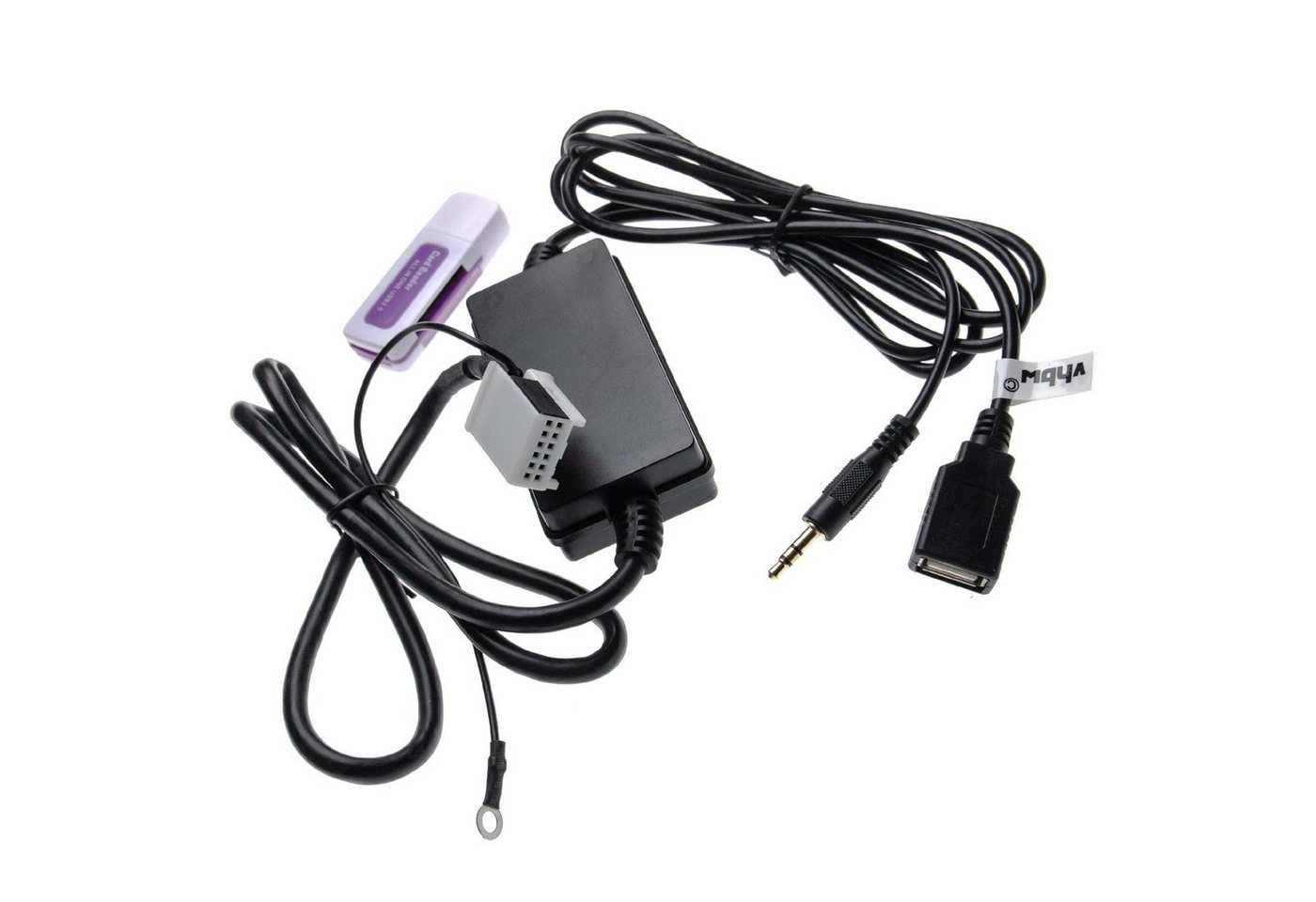 vhbw passend für Audi Concert 2+/3, Chorus 2+/3, BNS 5.0, RNS-E, Navigation Audio-Kabel vhbw passend für Audi Concert 2+/3, Chorus 2+/3, BNS 5.0, RNS-E, Navigation Audio-Kabel von vhbw