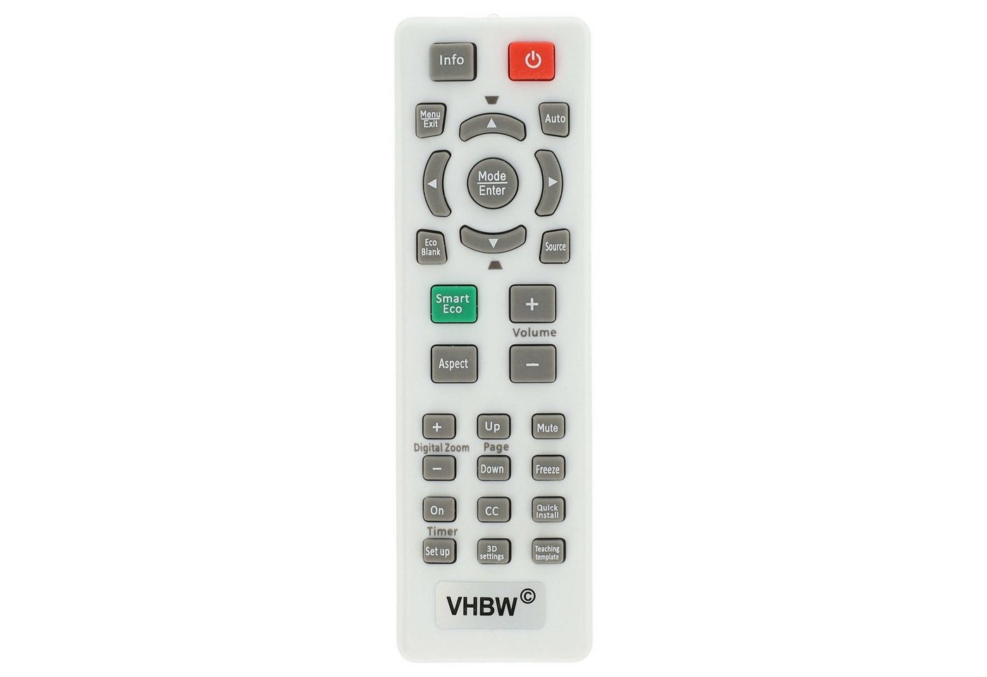 vhbw passend für BenQ MP525P, MP525ST, MP522ST, MP523, MP513, MP525, MP525 Fernbedienung vhbw passend für BenQ MP525P, MP525ST, MP522ST, MP523, MP513, MP525, MP525 Fernbedienung von vhbw