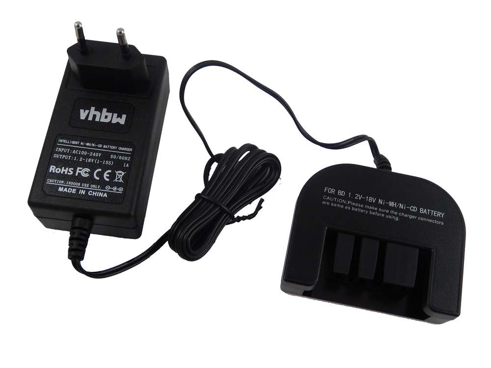 vhbw passend für Black & Decker XTC143BK, XTC12IKH Akkuschrauber / Werkzeug-Akku-Ladetechnik vhbw passend für Black & Decker XTC143BK, XTC12IKH Akkuschrauber / Werkzeug-Akku-Ladetechnik von vhbw