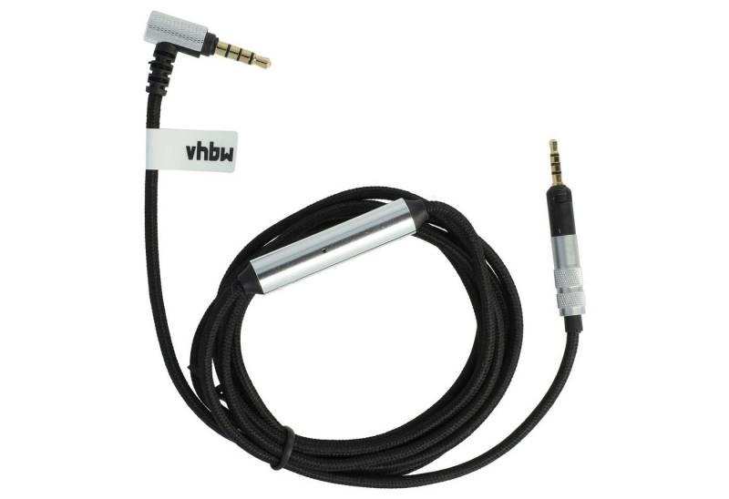 vhbw passend für Bose QC25, QC35, QC35 II Kopfhörer Audio-Kabel von vhbw