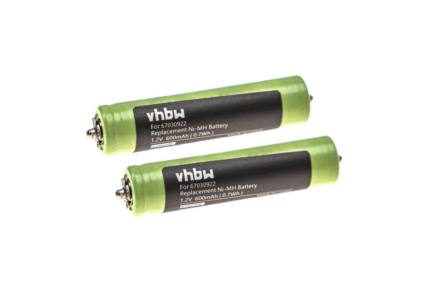 vhbw passend für Braun 2000, 2615, 2675, 2775, 2776, 2778, 2838, 2864, Akku 600 mAh von vhbw