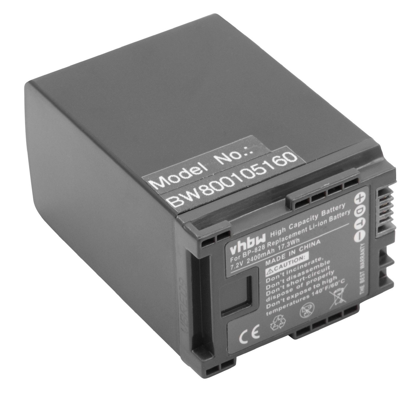 vhbw passend für Canon Vixia HF200, HF G30, HF G20, HF G10, HF21, HF11, Kamera-Akku Li-Ion 2400 mAh vhbw passend für Canon Vixia HF200, HF G30, HF G20, HF G10, HF21, HF11, Kamera-Akku Li-Ion 2400 mAh von vhbw
