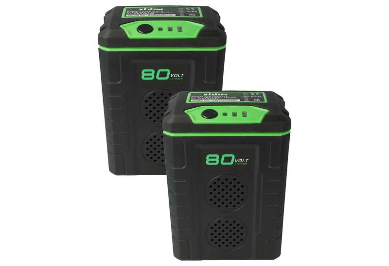 vhbw passend für Cramer 82VH860 Rasenmäher / Heckenschere (2000 mAh, 80 V, Akku Li-Ion 2000 mAh von vhbw