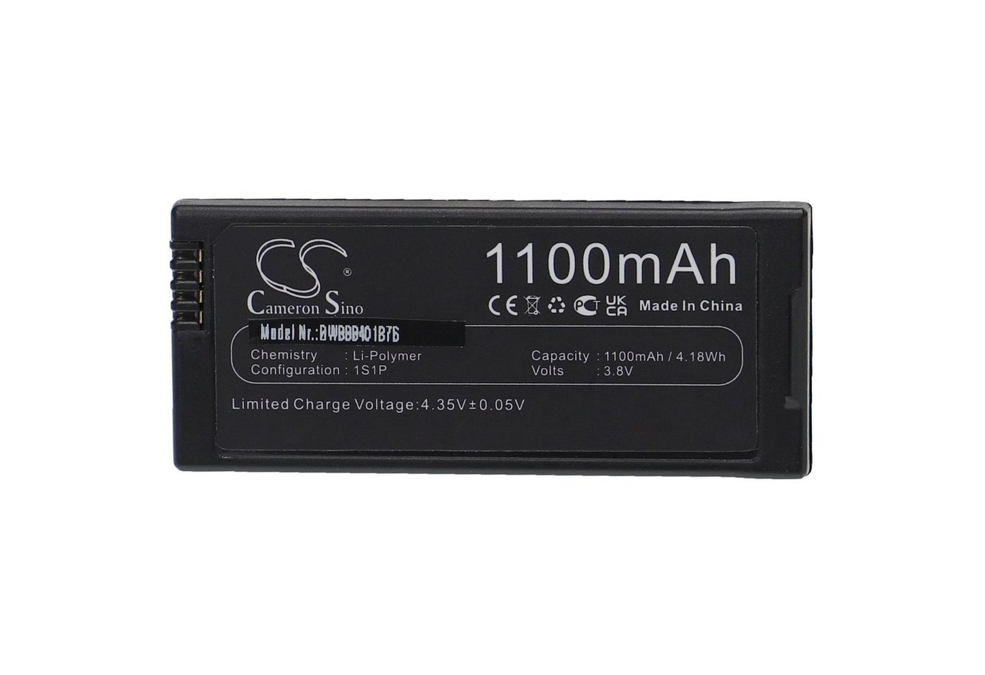 vhbw passend für DJI Ryze Tello Drohne / Modellbau Drohne (1100 mAh, 3,8 V, Drohnen-Akku Li-Polymer 1100 mAh vhbw passend für DJI Ryze Tello Drohne / Modellbau Drohne (1100 mAh, 3,8 V, Drohnen-Akku Li-Polymer 1100 mAh von vhbw