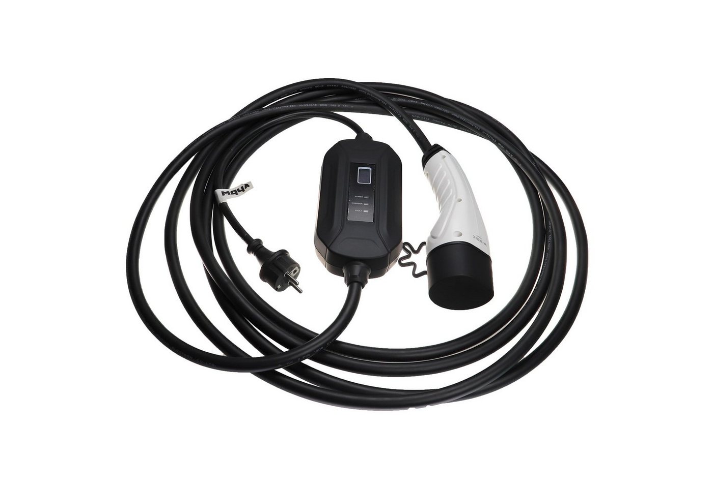 vhbw passend für Dacia Spring Elektroauto / Plug-in-Hybrid Elektro-Kabel von vhbw