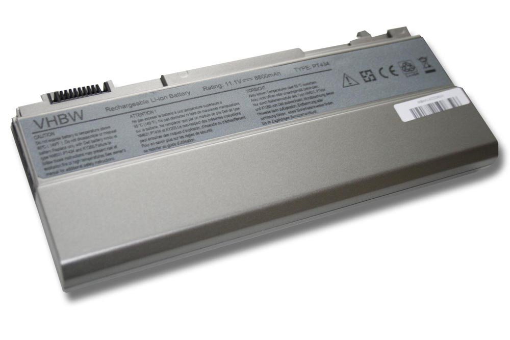 vhbw passend für Dell Latitude E6400, E6410, E6500, E6510, 6400 ATG, E6400 Laptop-Akku 8800 mAh von vhbw