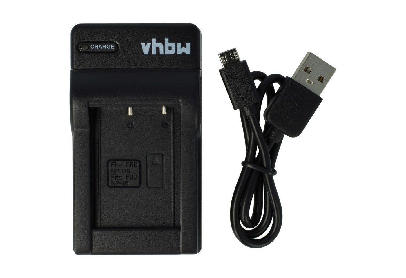 vhbw passend für Digipo Aiptek AHD H23, AHD 2, 084-07042L-062, CB-170 Kamera-Ladegerät von vhbw
