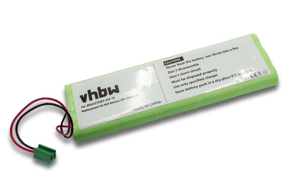 vhbw passend für GE Defibrillator MAC 1200ST, Cardio Smart EKG, Cardiosmart Akku NiMH 2000 mAh vhbw passend für GE Defibrillator MAC 1200ST, Cardio Smart EKG, Cardiosmart Akku NiMH 2000 mAh von vhbw