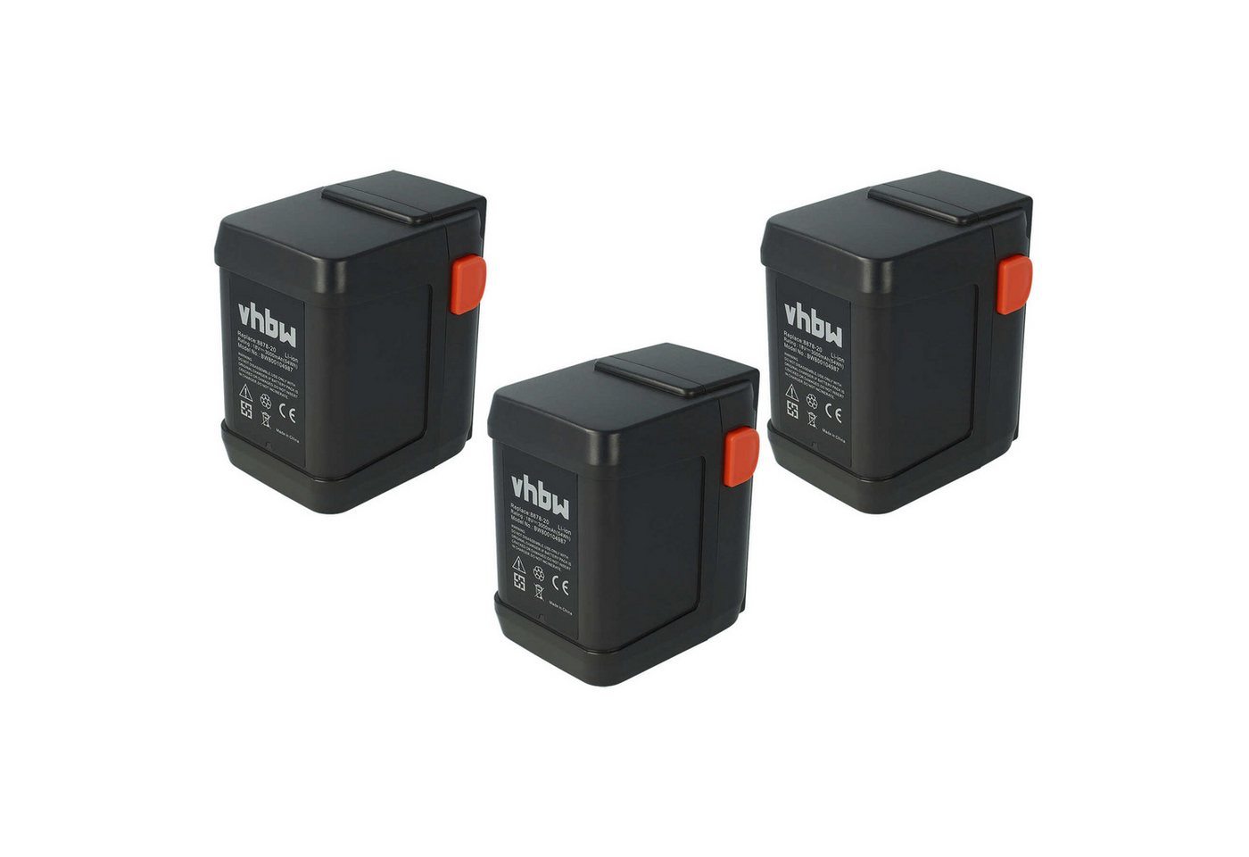 vhbw passend für Gardena Heckenschere EasyCut 46 (8871-20), EasyCut 42 Accu Akku Li-Ion 3000 mAh von vhbw