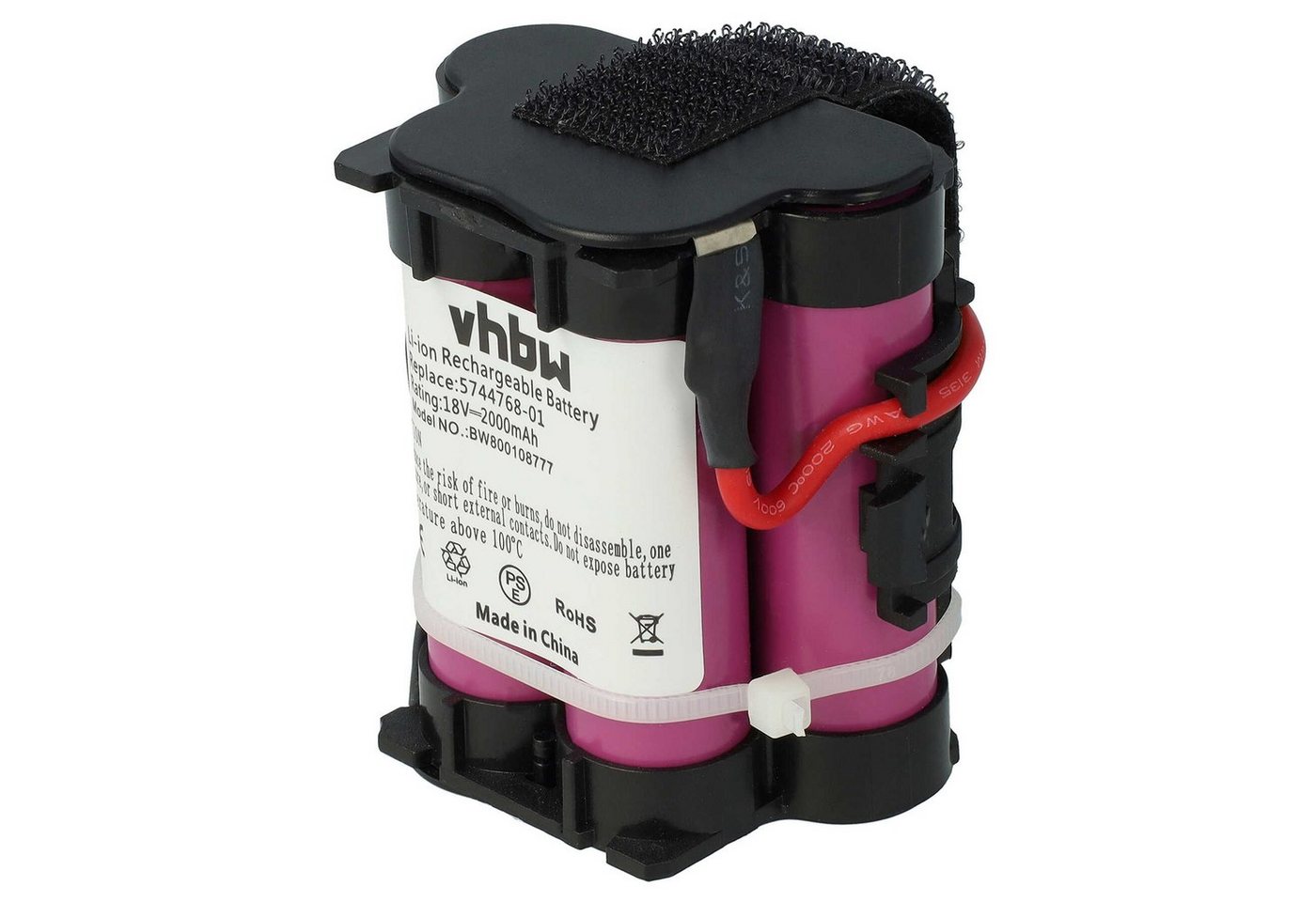 vhbw passend für Gardena R80, R80Li, R75Li Rasenmäher / Heckenschere / Akku Li-Ion 2000 mAh von vhbw