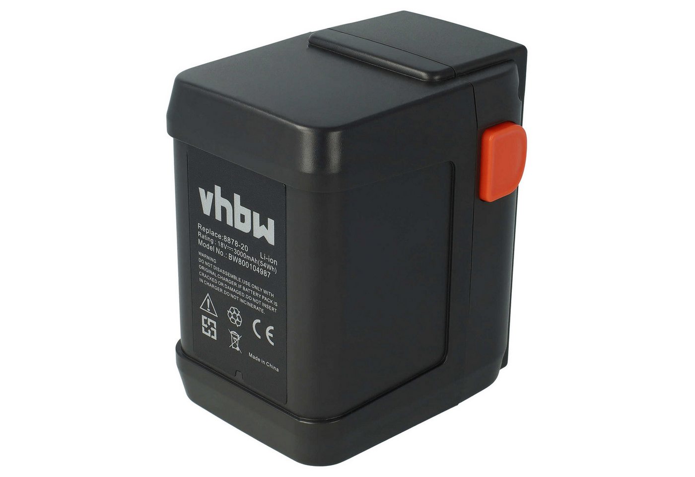 vhbw passend für Gardena Turbotrimmer AccuCut 400 Li (8840-20) Heckenschere Akku Li-Ion 3000 mAh von vhbw