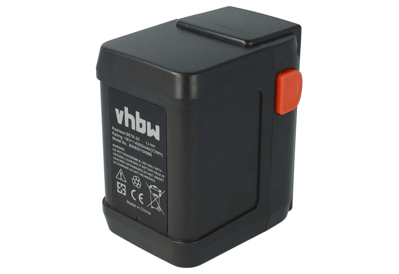 vhbw passend für Gardena Turbotrimmer AccuCut 400 Li (8840-20) Heckenschere Akku Li-Ion 4000 mAh von vhbw