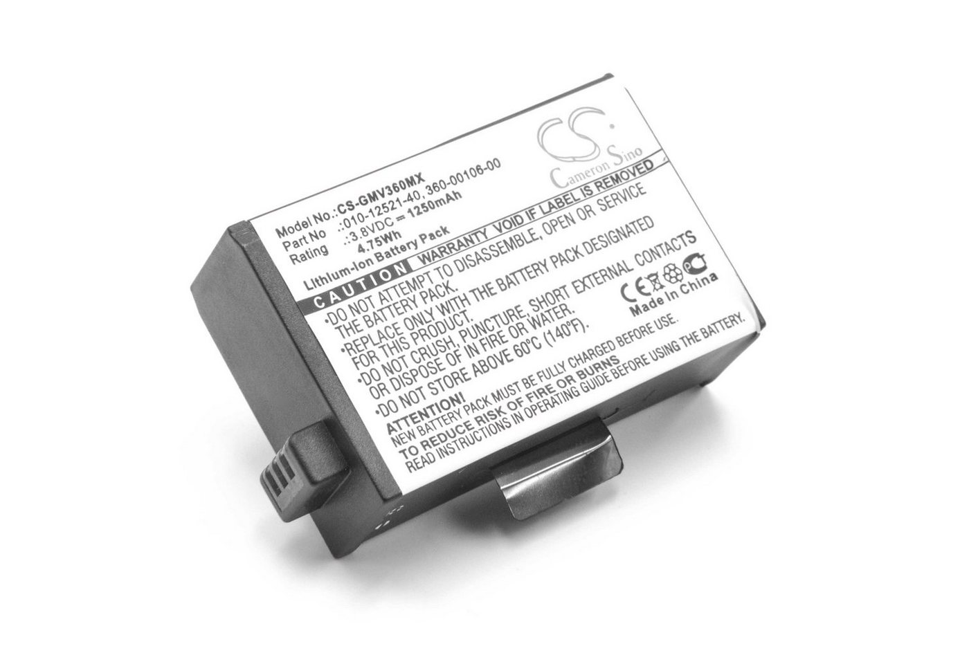 vhbw passend für Garmin Virb 360 action cam / Kamera / Camcorder Kamera-Akku Li-Ion 1250 mAh vhbw passend für Garmin Virb 360 action cam / Kamera / Camcorder Kamera-Akku Li-Ion 1250 mAh von vhbw