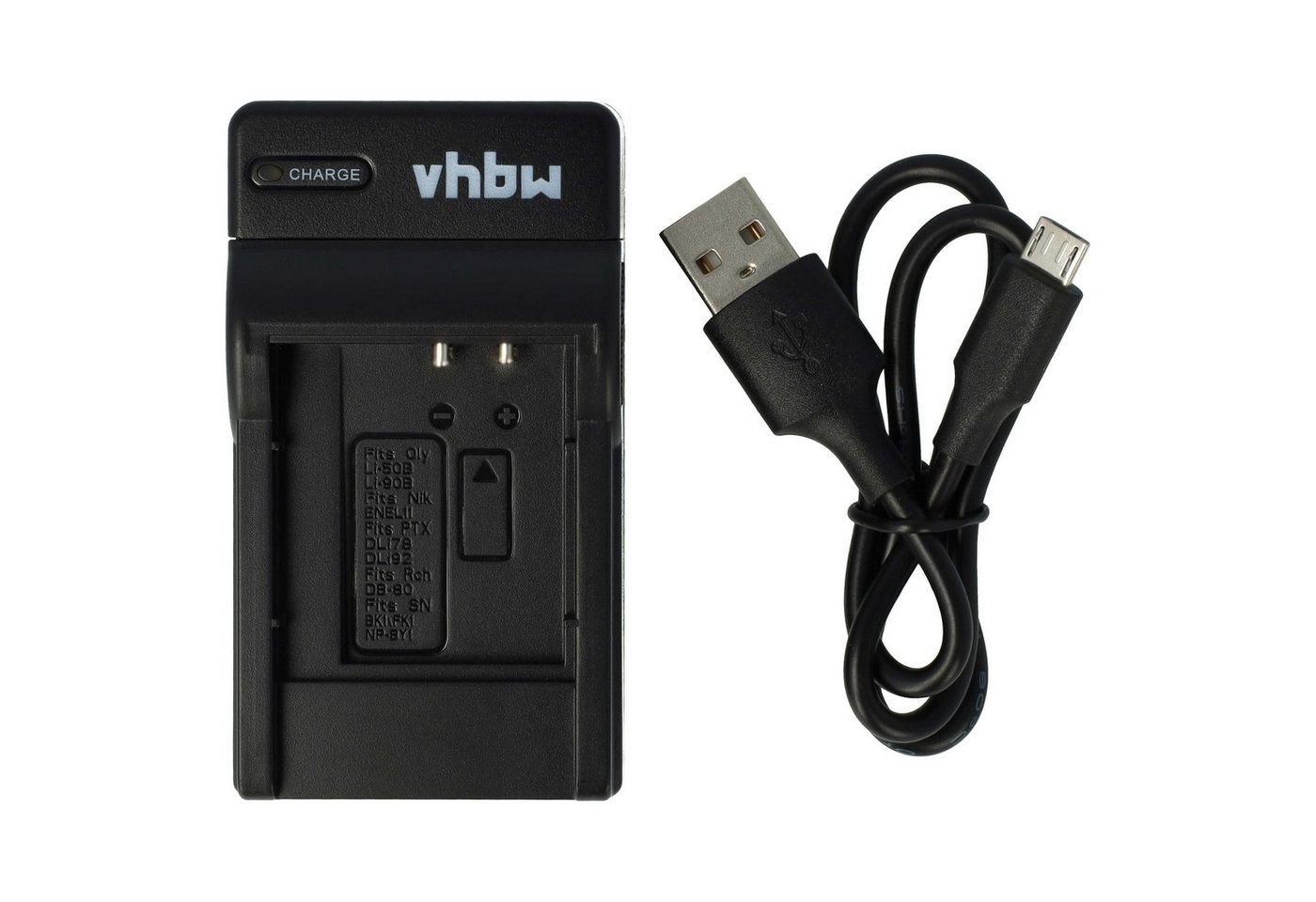 vhbw passend für General Imaging GB-50 Kamera / Foto DSLR / Foto Kompakt / Kamera-Ladegerät von vhbw