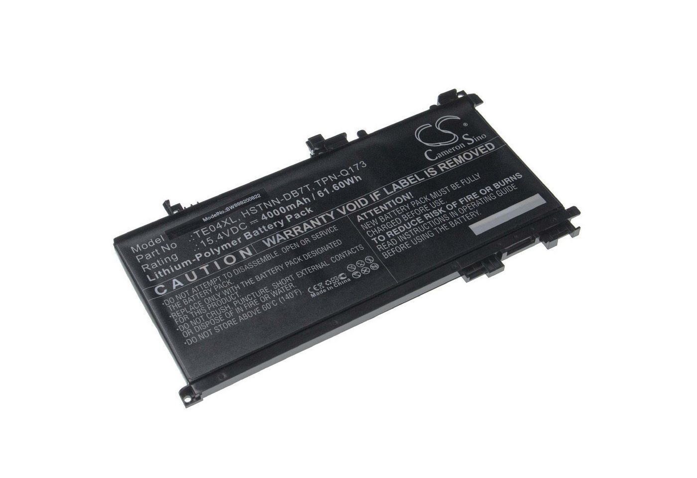 vhbw passend für HP Pavilion 15-BC205NO, 15-BC205NU, 15-BC205TX, Laptop-Akku 4000 mAh von vhbw