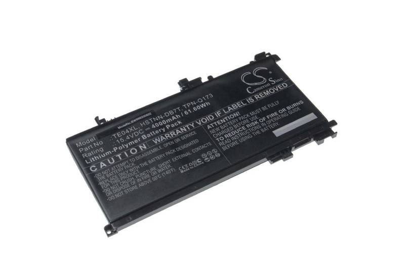 vhbw passend für HP Pavilion 15-BC205NO, 15-BC205NU, 15-BC206NS, Laptop-Akku Li-Polymer 4000 mAh von vhbw