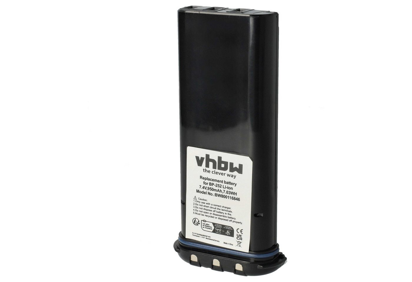 vhbw passend für Icom IC-GM1600E, IC-GM1600, IC-M35E, IC-M33E, IC-M35, Akku Li-Ion 950 mAh vhbw passend für Icom IC-GM1600E, IC-GM1600, IC-M35E, IC-M33E, IC-M35, Akku Li-Ion 950 mAh von vhbw