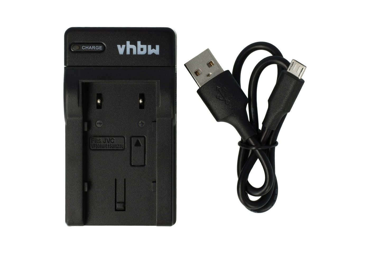 vhbw passend für JVC BN-VF808U, BN-VF815, BN-VF815U, BN-VF823, BN-VF808 Kamera-Ladegerät von vhbw
