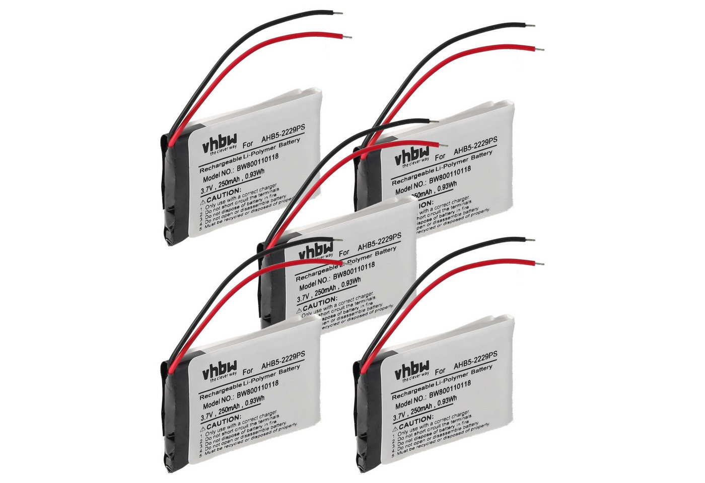 vhbw passend für Jabra Pro 923, 920, 935, 930, 900 (250 mAh, 3,7 V, Akku Li-Polymer 250 mAh vhbw passend für Jabra Pro 923, 920, 935, 930, 900 (250 mAh, 3,7 V, Akku Li-Polymer 250 mAh von vhbw