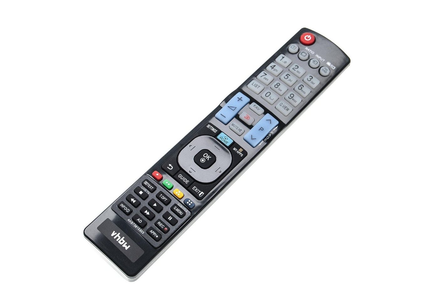 vhbw passend für LG 42LM660S, 42LM6600, 42LM660SABG, 42LM660T, 42LM6410, Fernbedienung vhbw passend für LG 42LM660S, 42LM6600, 42LM660SABG, 42LM660T, 42LM6410, Fernbedienung von vhbw