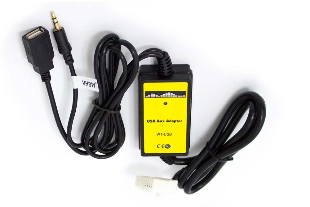 vhbw passend für Mazda Bj. 2003-11 3 Fahrzeug / Mobilfunk Audio-Kabel vhbw passend für Mazda Bj. 2003-11 3 Fahrzeug / Mobilfunk Audio-Kabel von vhbw