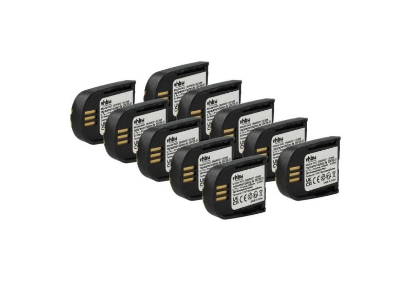 vhbw passend für Microsoft Office Communicator 2007 Kopfhörer (140 mAh, 3,7 Akku Li-Polymer 140 mAh von vhbw