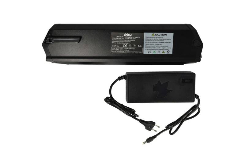 vhbw passend für LLobe Voga Bianco Fahrrad / E-Bike (10,4 Ah, 48 V, Li-Ion) E-Bike Akku Li-Ion 10400 mAh von vhbw