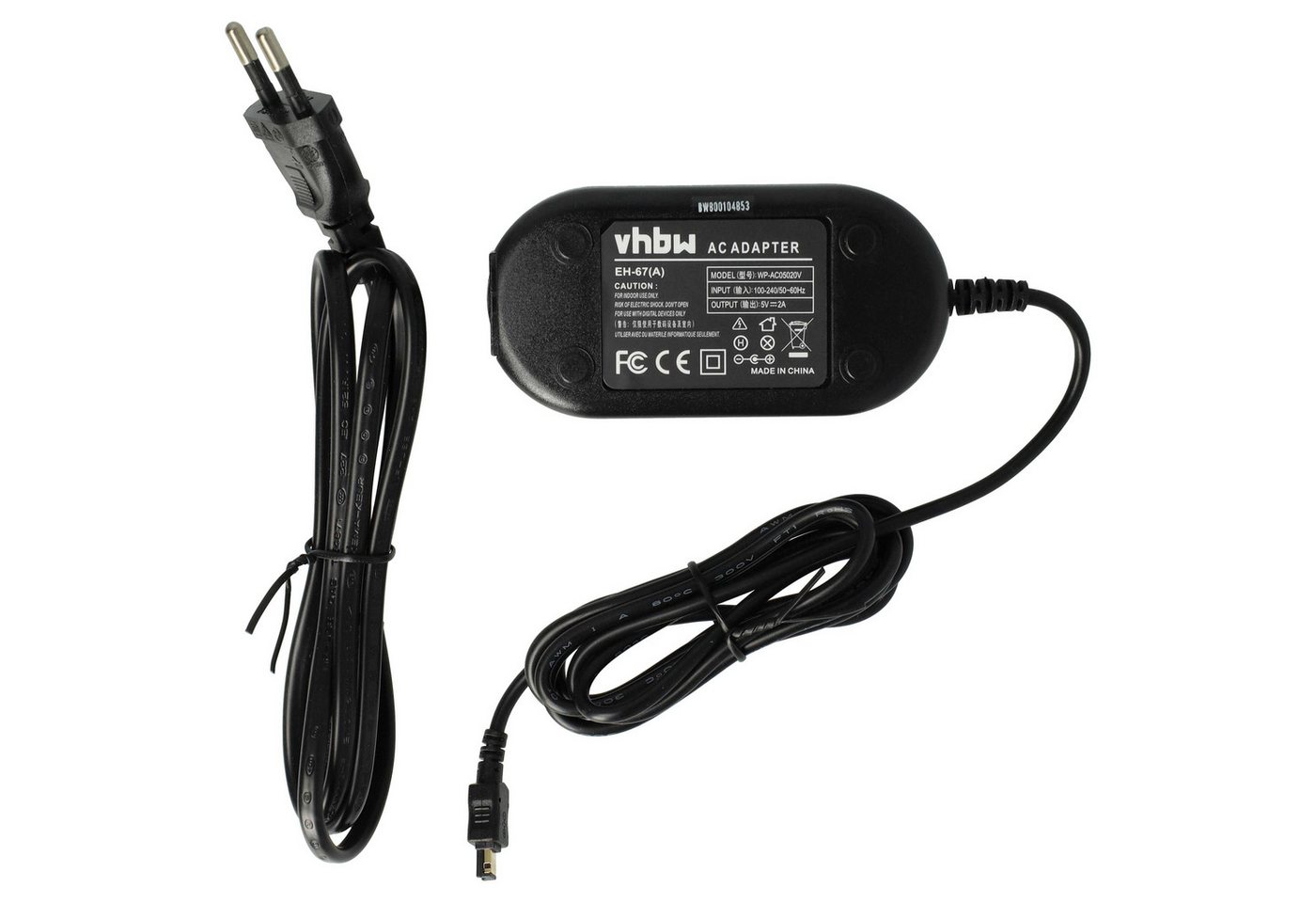 vhbw passend für Nikon Coolpix L330, L830, P600, L810, L820, L120, S810c, Netzteil vhbw passend für Nikon Coolpix L330, L830, P600, L810, L820, L120, S810c, Netzteil von vhbw
