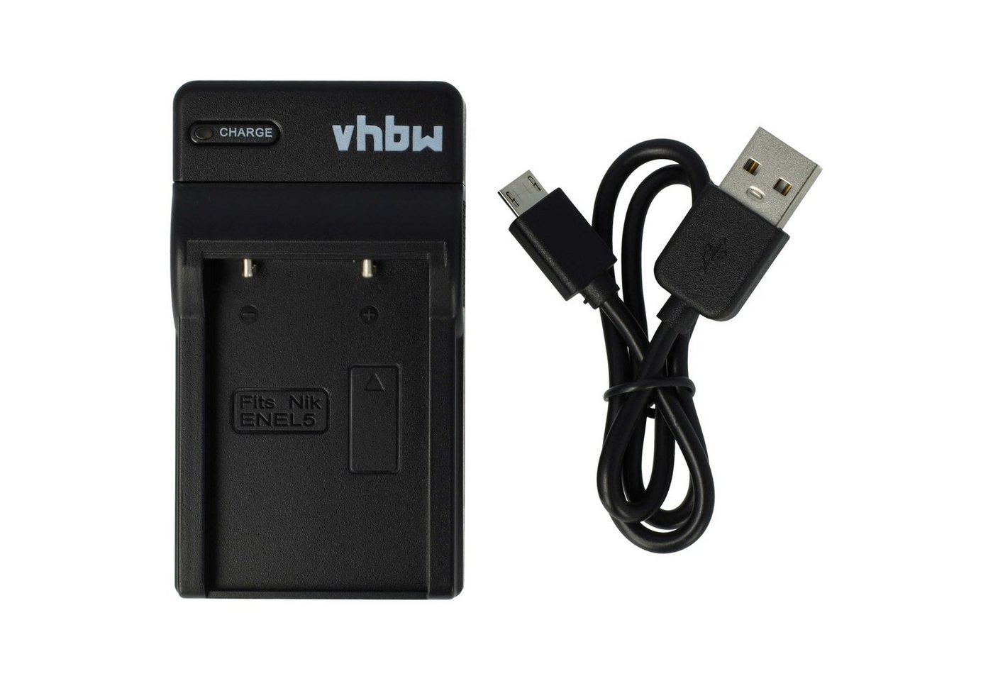 vhbw passend für Nikon Coolpix 3700, 5200, 4200, 5900, P100, P3, 7900, Kamera-Ladegerät von vhbw