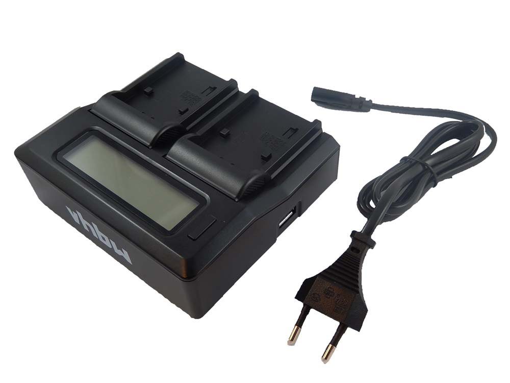 vhbw passend für Hitachi PV-DV400K, PV-DV400, PV-DV600 Kamera / Foto DSLR / Kamera-Ladegerät vhbw passend für Hitachi PV-DV400K, PV-DV400, PV-DV600 Kamera / Foto DSLR / Kamera-Ladegerät von vhbw
