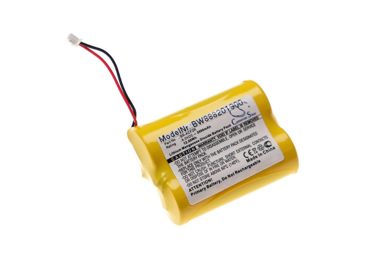 vhbw passend für Panasonic BR-ACF2R Steuerungssystem / Business & Industrie Batterie von vhbw