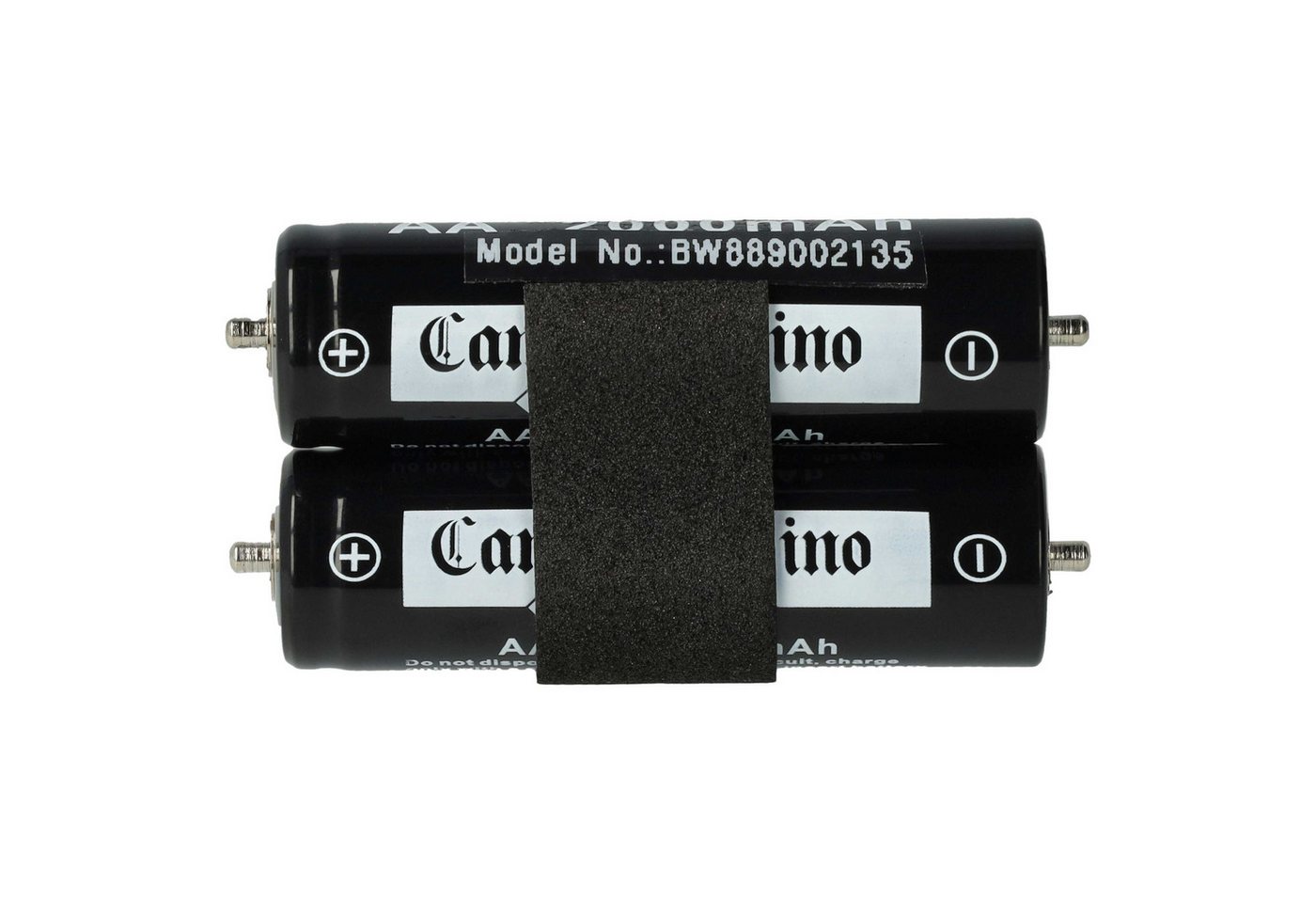 vhbw passend für Panasonic ES-2059, ES-2058 Rasierer (2000 mAh, 1,2 V, Akku NiMH 2000 mAh von vhbw