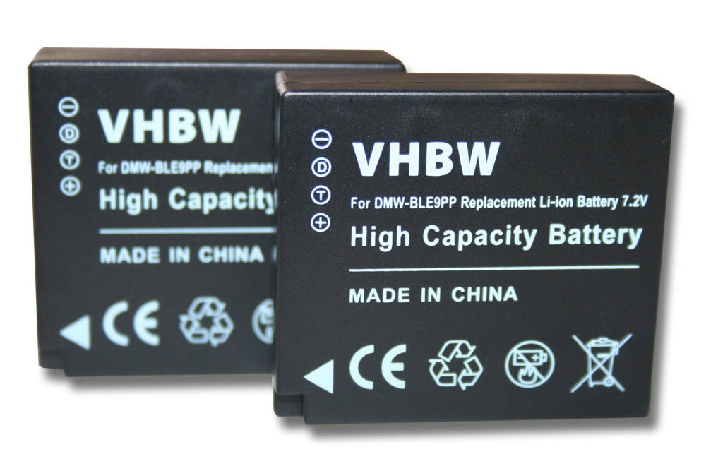 vhbw passend für Panasonic Lumix DC-TZ91, DMC-GF3C, DMC-GF3, DMC-GF3CK, Kamera-Akku 750 mAh von vhbw