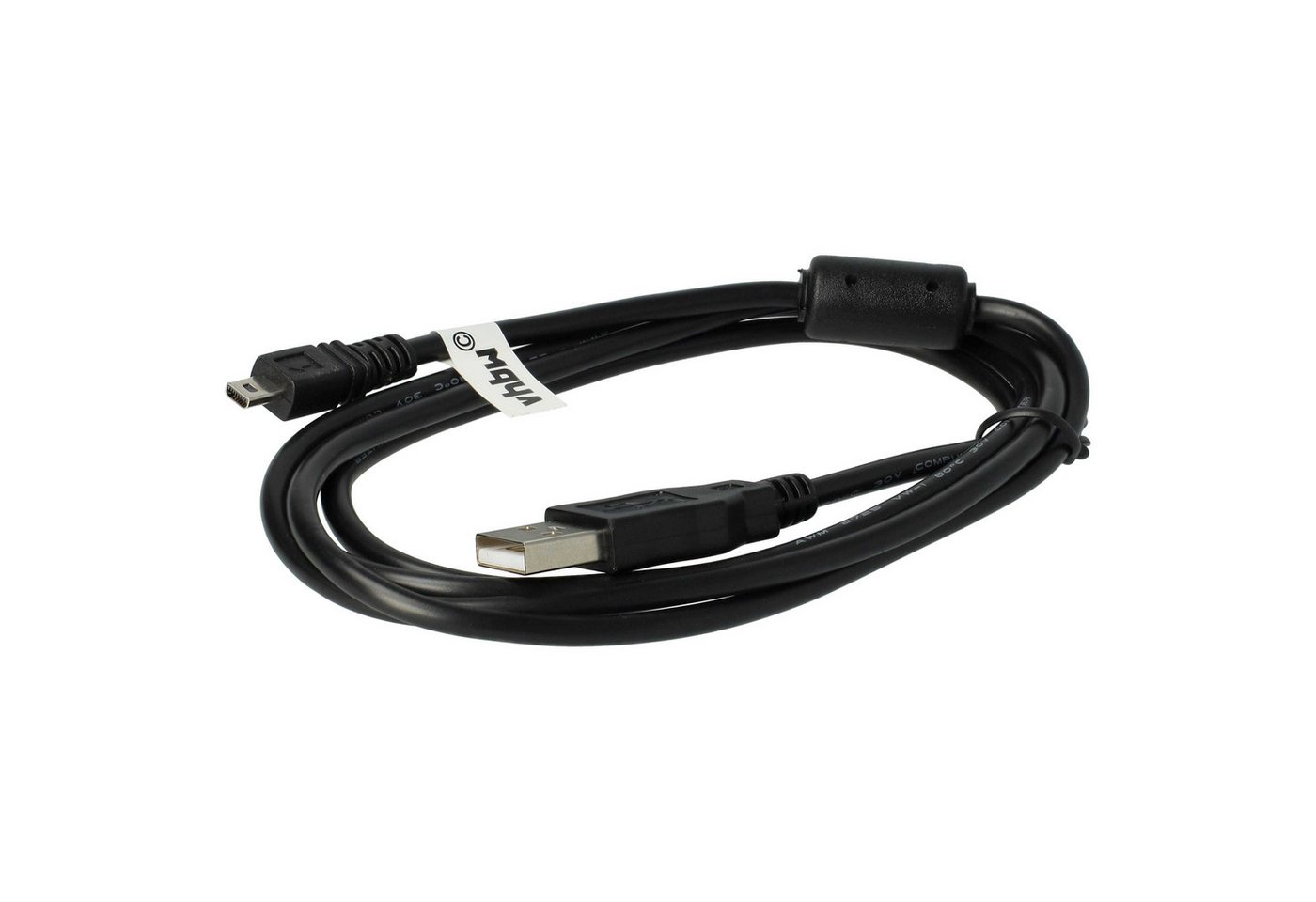 vhbw passend für Panasonic Lumix DMC-FS25, DMC-FS28, DMC-FS25 USB-Kabel von vhbw