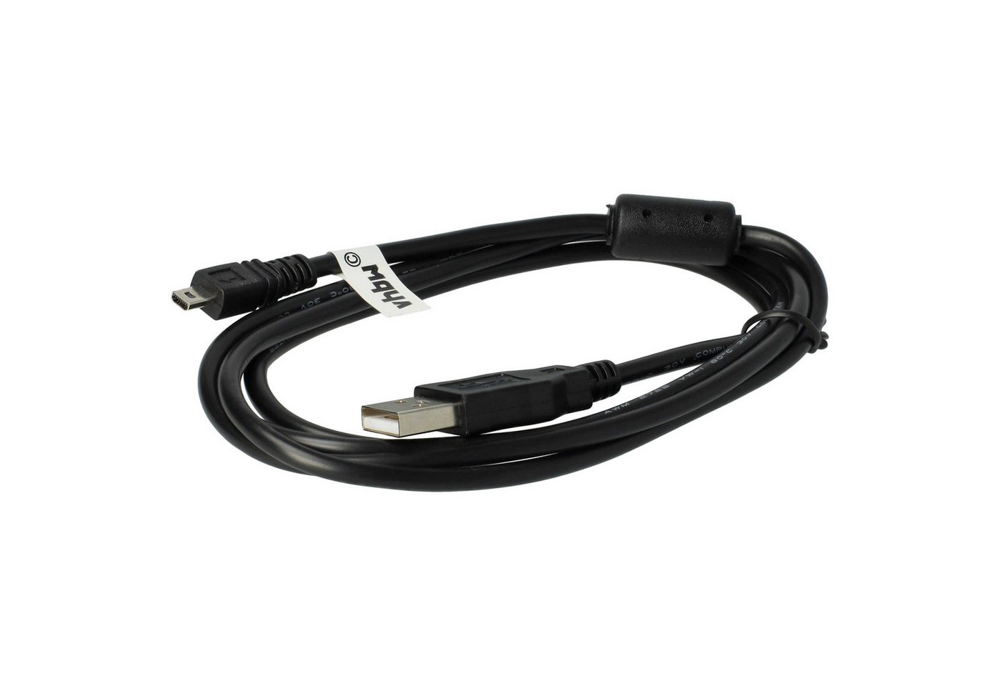 vhbw passend für Panasonic Lumix DMC-FZ30, DMC-FZ30, DMC-FZ3 USB-Kabel von vhbw