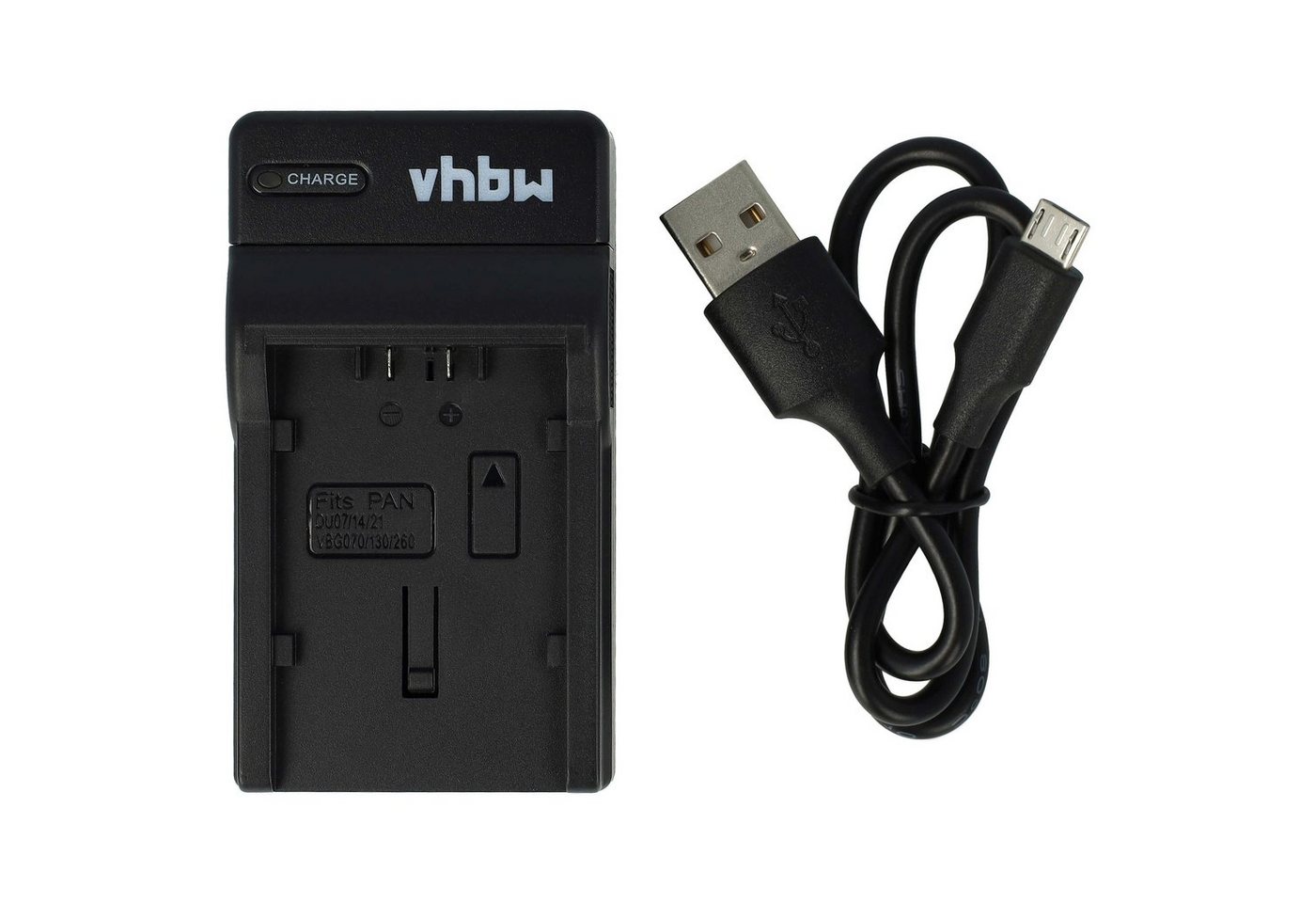 vhbw passend für Panasonic NV-GS250, NV-GS230, NV-GS27, NV-GS22, NV-GS21 Kamera-Ladegerät von vhbw
