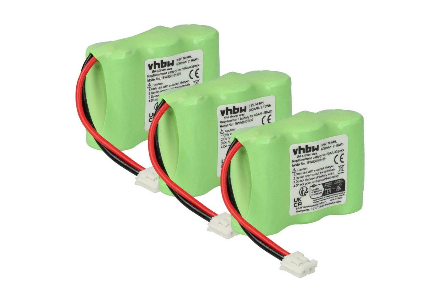 vhbw passend für Philips TD5200, Aleor, TD5100, Aleor Ana, Icana, Radio Akku NiMH 600 mAh vhbw passend für Philips TD5200, Aleor, TD5100, Aleor Ana, Icana, Radio Akku NiMH 600 mAh von vhbw