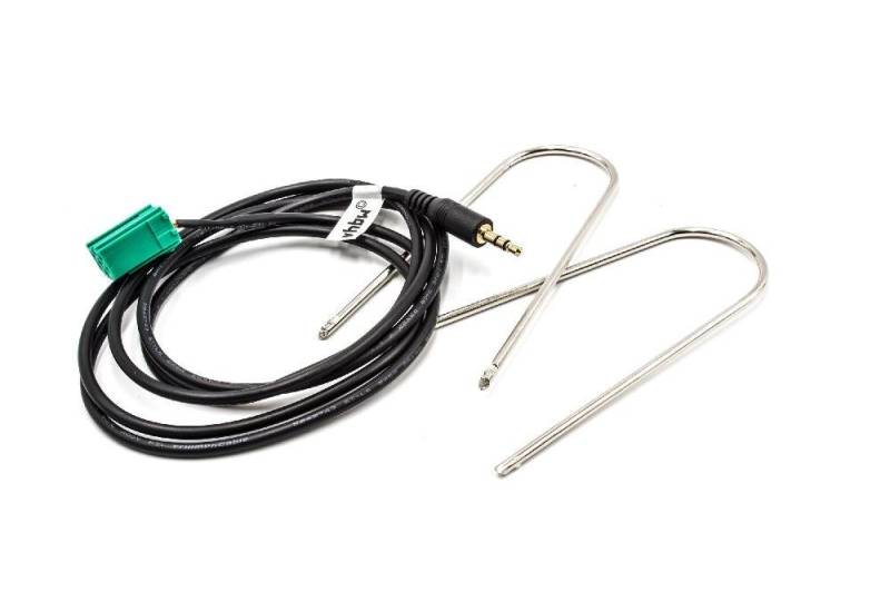 vhbw passend für Renault ab Bj. 2005 Twingo Fahrzeug / Mobilfunk Audio-Kabel von vhbw