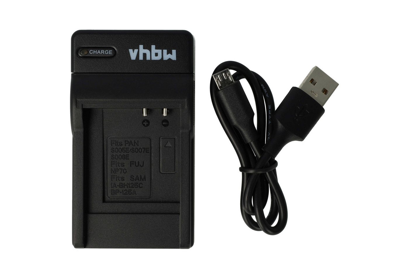vhbw passend für Ricoh Caplio GX200, R10, R5, R4, R3, G700SE, G700, G600, Kamera-Ladegerät von vhbw