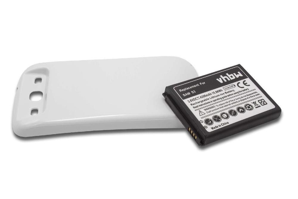 vhbw passend für Samsung Galaxy S3 GT-I9305 LTE, GT-I9308, SGH-T999V, Smartphone-Akku Li-Ion 4200 mAh vhbw passend für Samsung Galaxy S3 GT-I9305 LTE, GT-I9308, SGH-T999V, Smartphone-Akku Li-Ion 4200 mAh von vhbw