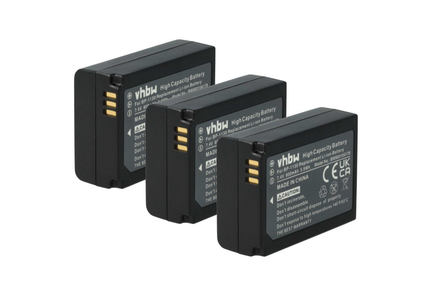 vhbw passend für Samsung NX1010, NX2020, NX200, NX2030, NX300, NX2000, Kamera-Akku Li-Ion 800 mAh vhbw passend für Samsung NX1010, NX2020, NX200, NX2030, NX300, NX2000, Kamera-Akku Li-Ion 800 mAh von vhbw